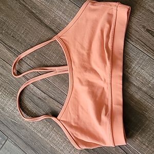 Lululemon Flow Y IV Sports Bra Peach 8